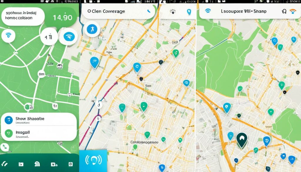 OpenSignal aplicativo de mapas de cobertura de rede